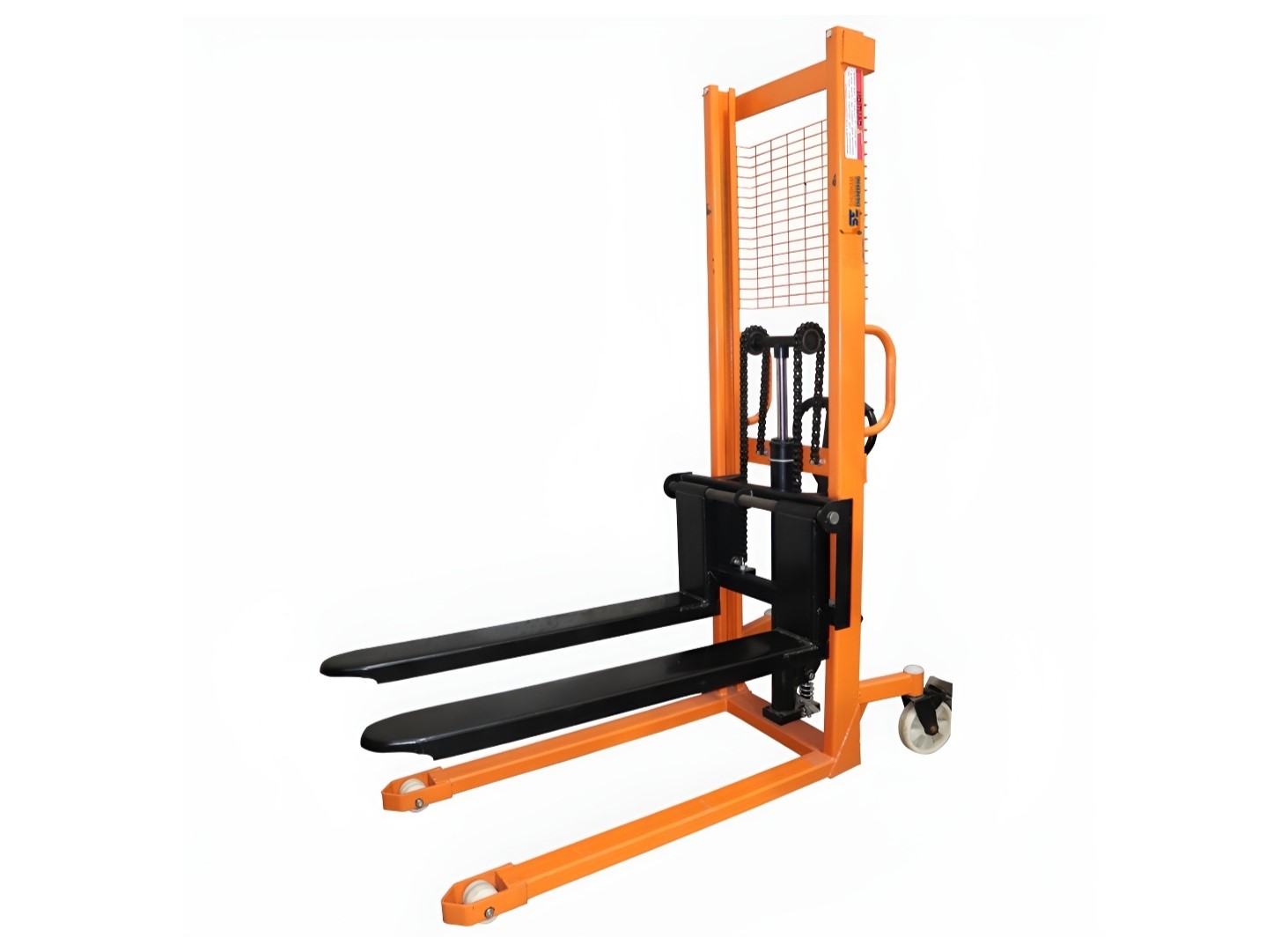 Hydraulic manual stacker 